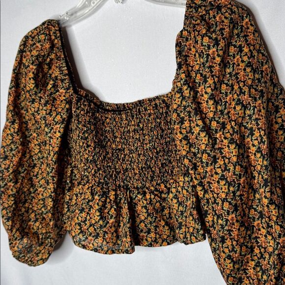 Faithfull the Brand 100% Linen Vivica Top In Cardette Floral Print. Size 4. - Picture 5 of 9